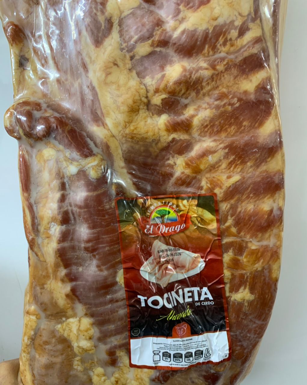 Tocineta El Drago kg