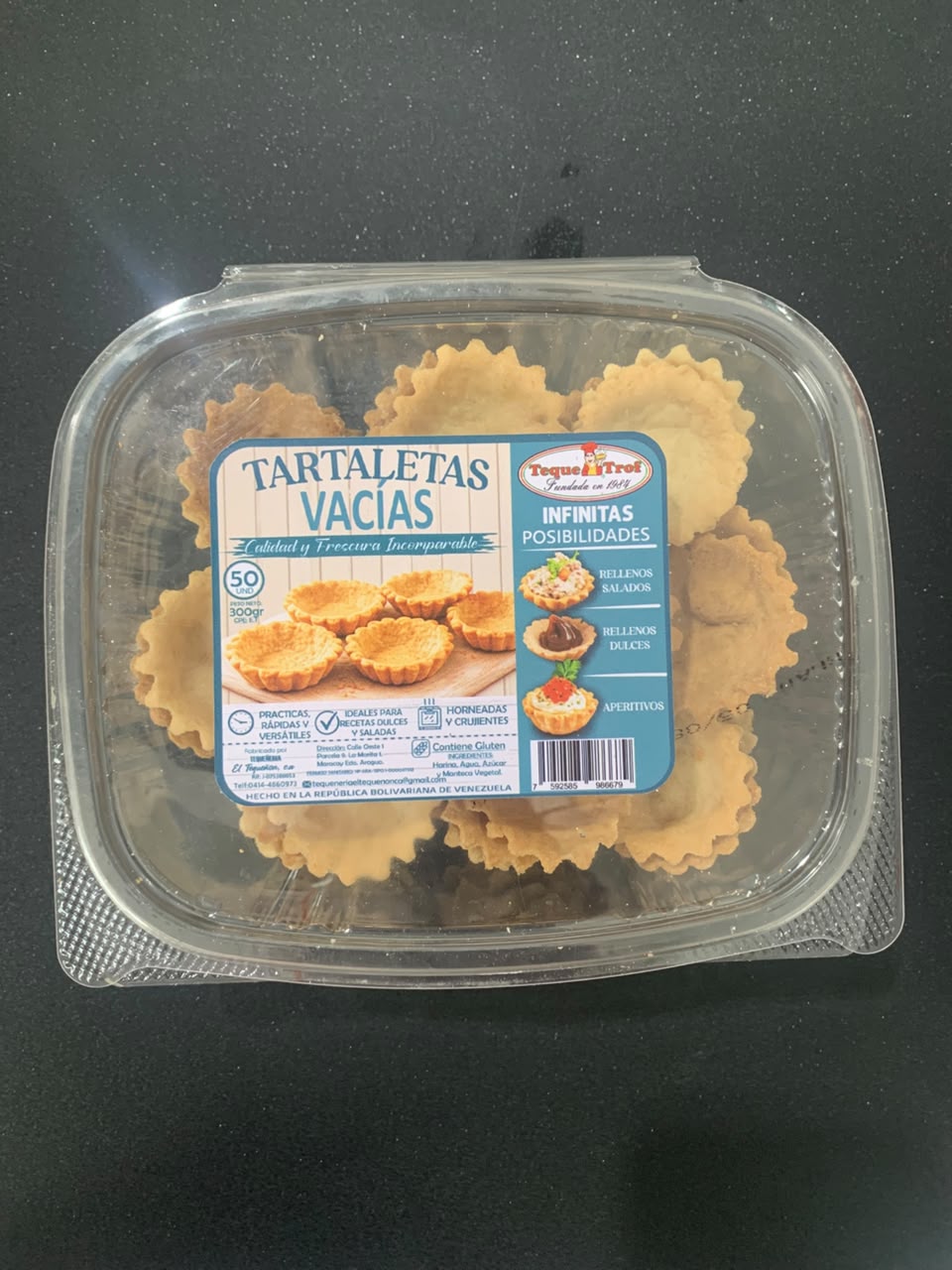 Tartaletas 50 Und