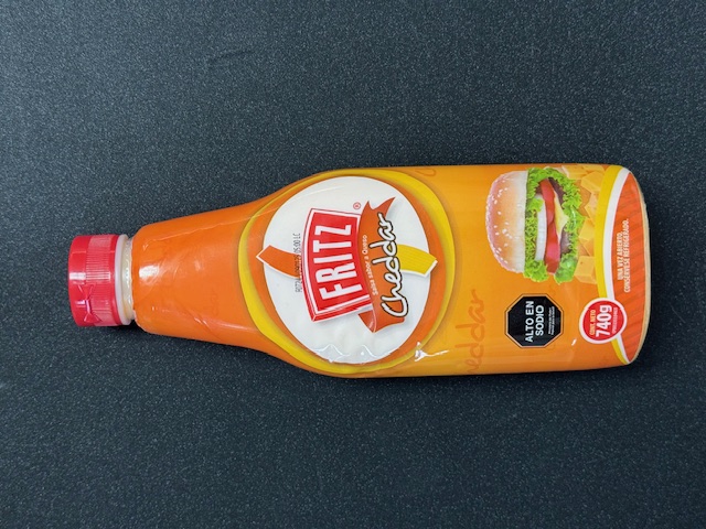 Salsa FRITZ Cheddar 740g