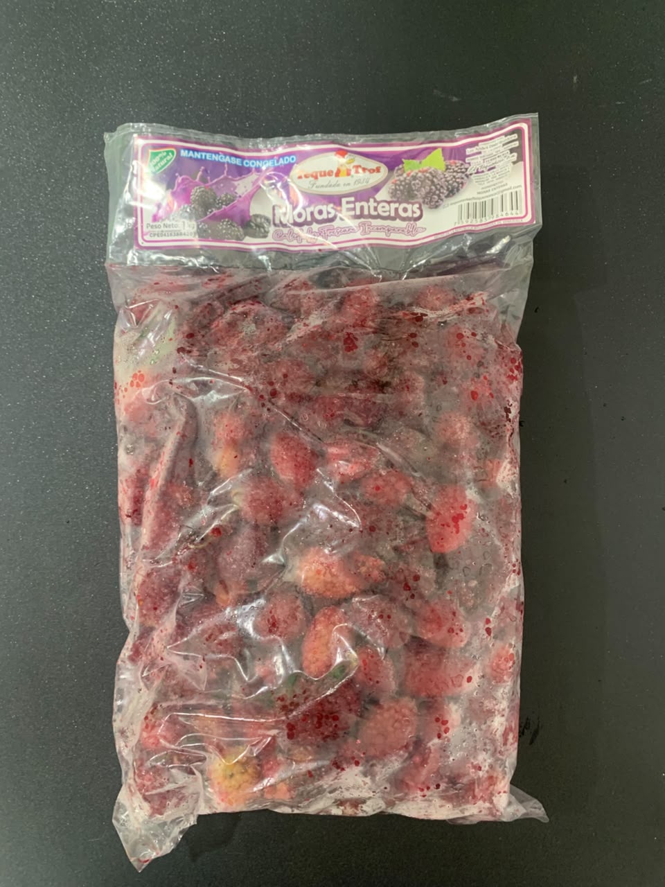 Mora Congeladas kg