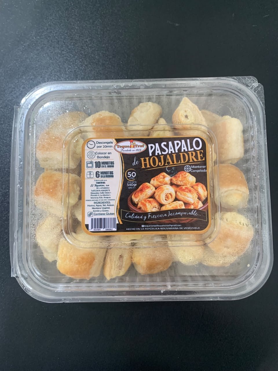 Pasapalos de Hojaldre 50 und