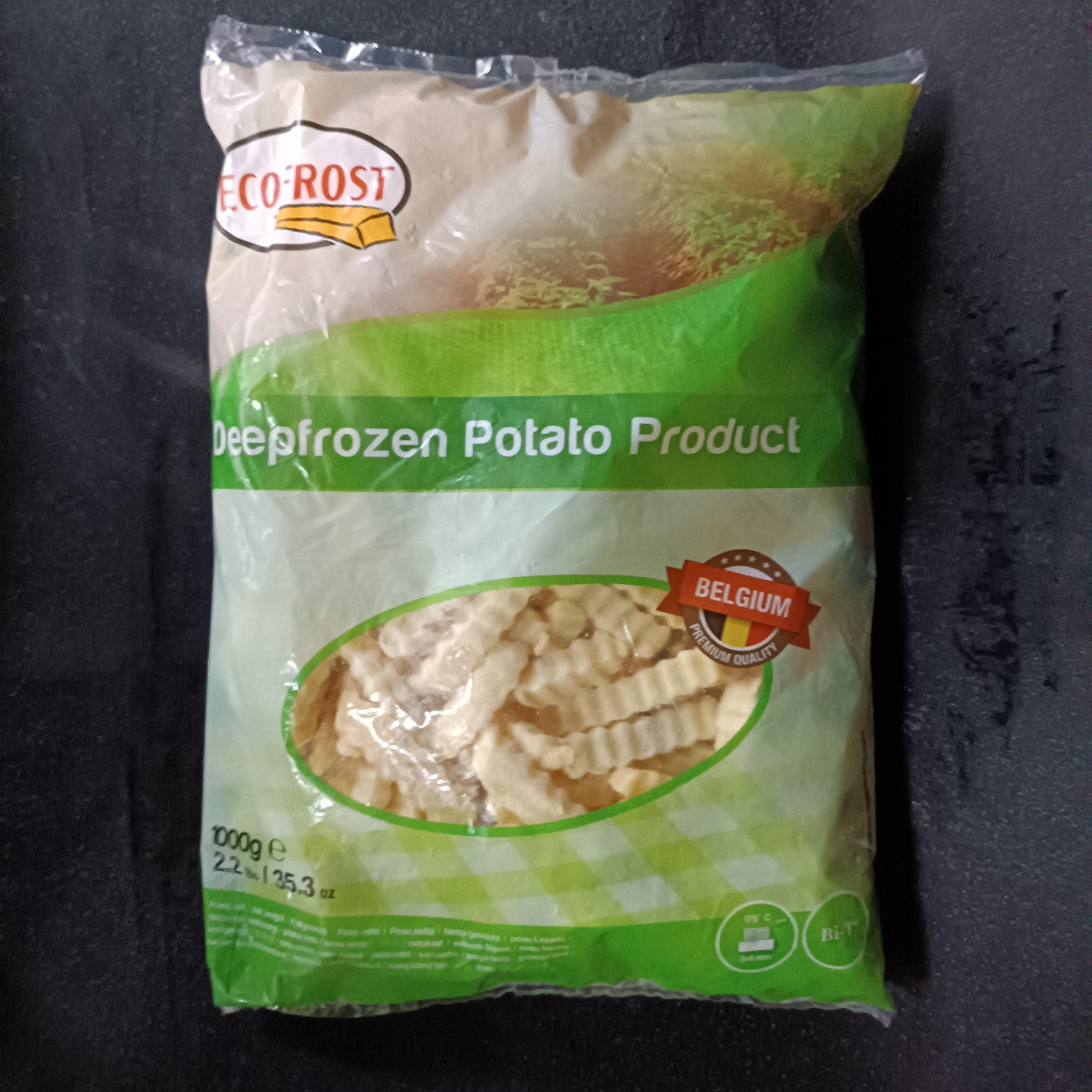 Papas  Ecofrost Ondulada 1KG