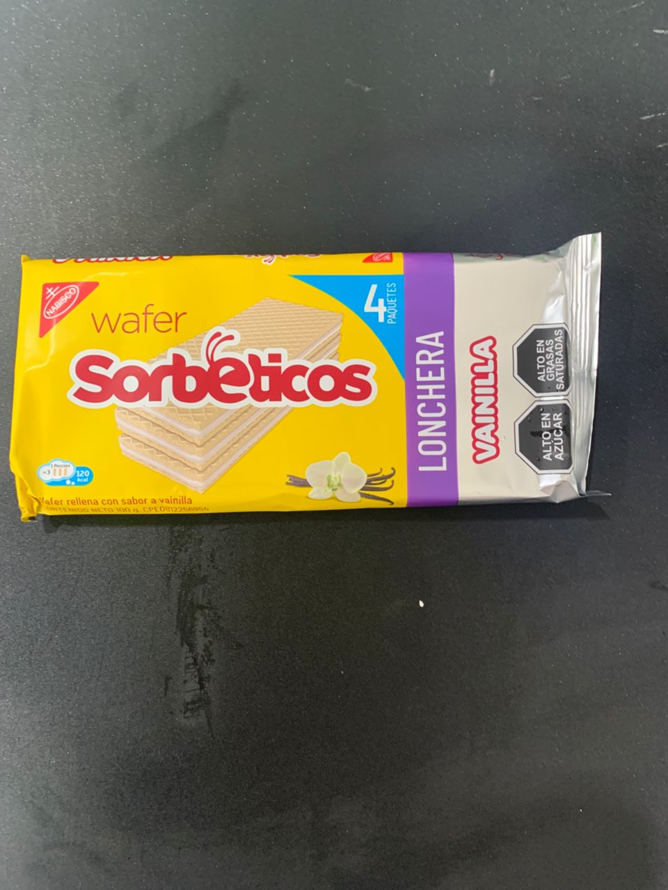 Galletas Sorbetico Vainilla 100gr