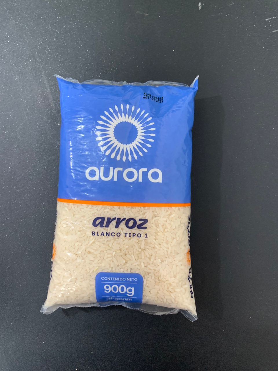Arroz Aurora 900 g Tipo A