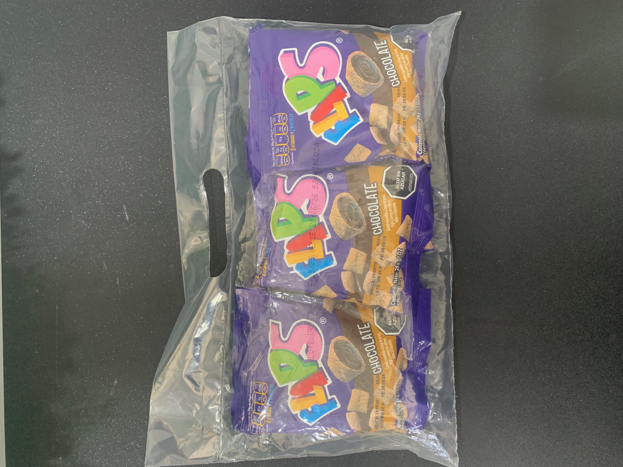 Flips Chocolate 6pqt*28g