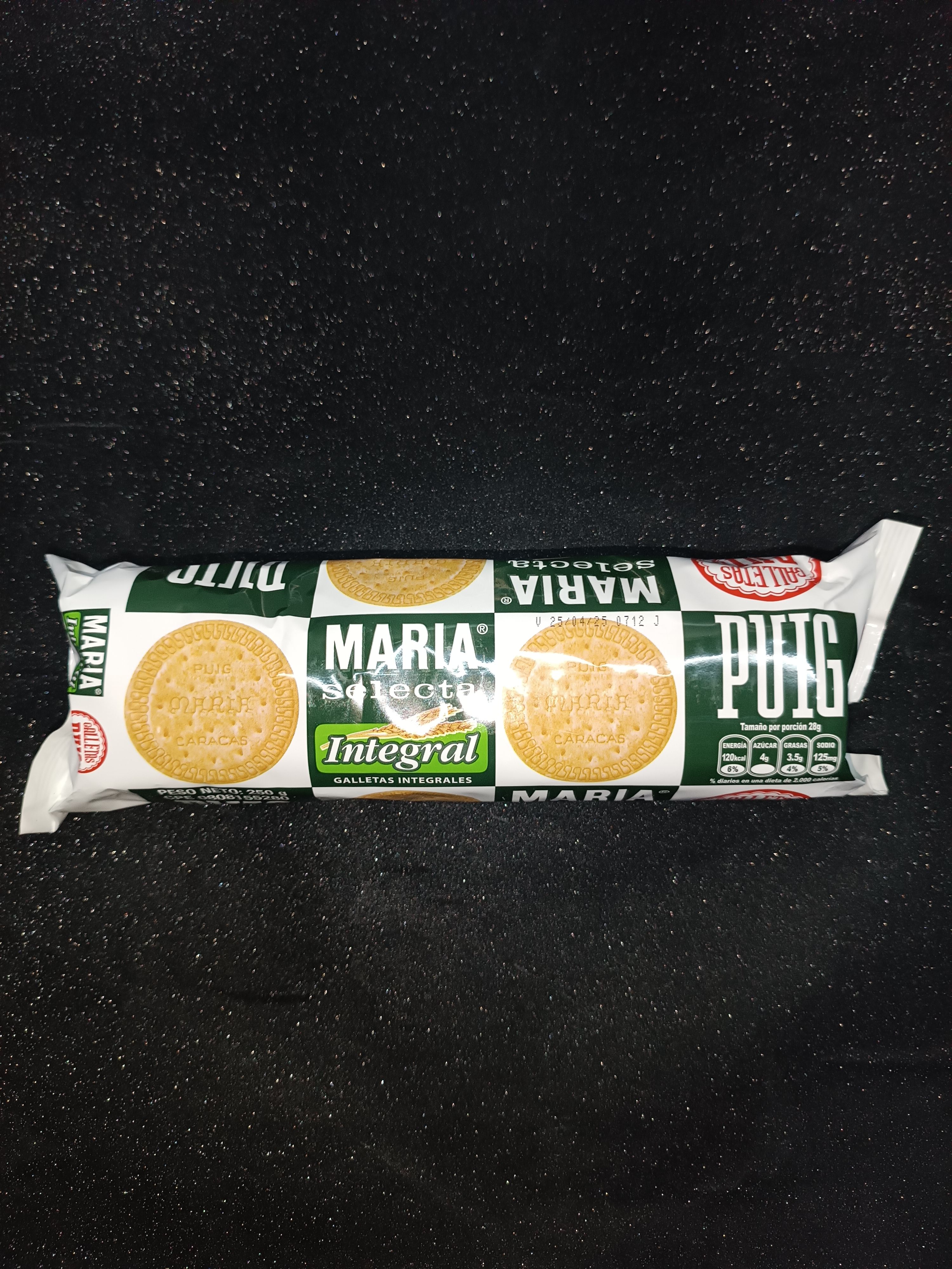 Galleta Maria Selecta Integral 250 g