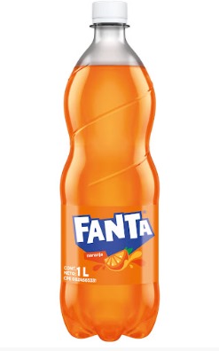 Fanta Sabor  Naranja 1lt