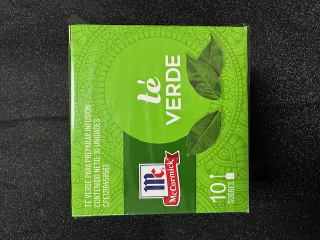Infusion McCormick Te Verde