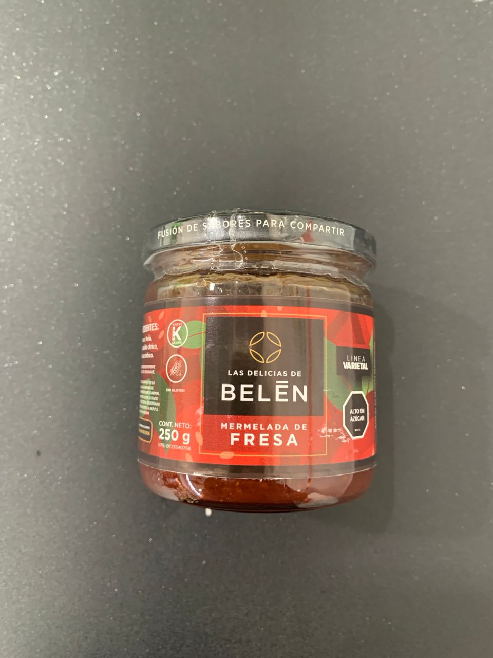 Mermelada de fresa 250 g Belen