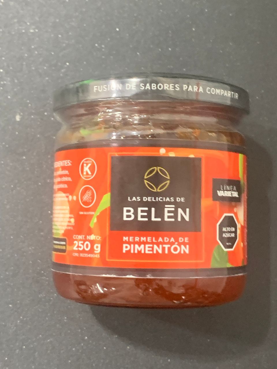 Mermelada de Pimenton 250g Belen