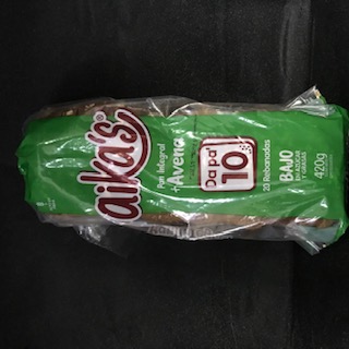 Pan Sandwich Int. C/ Avena aikas 500g