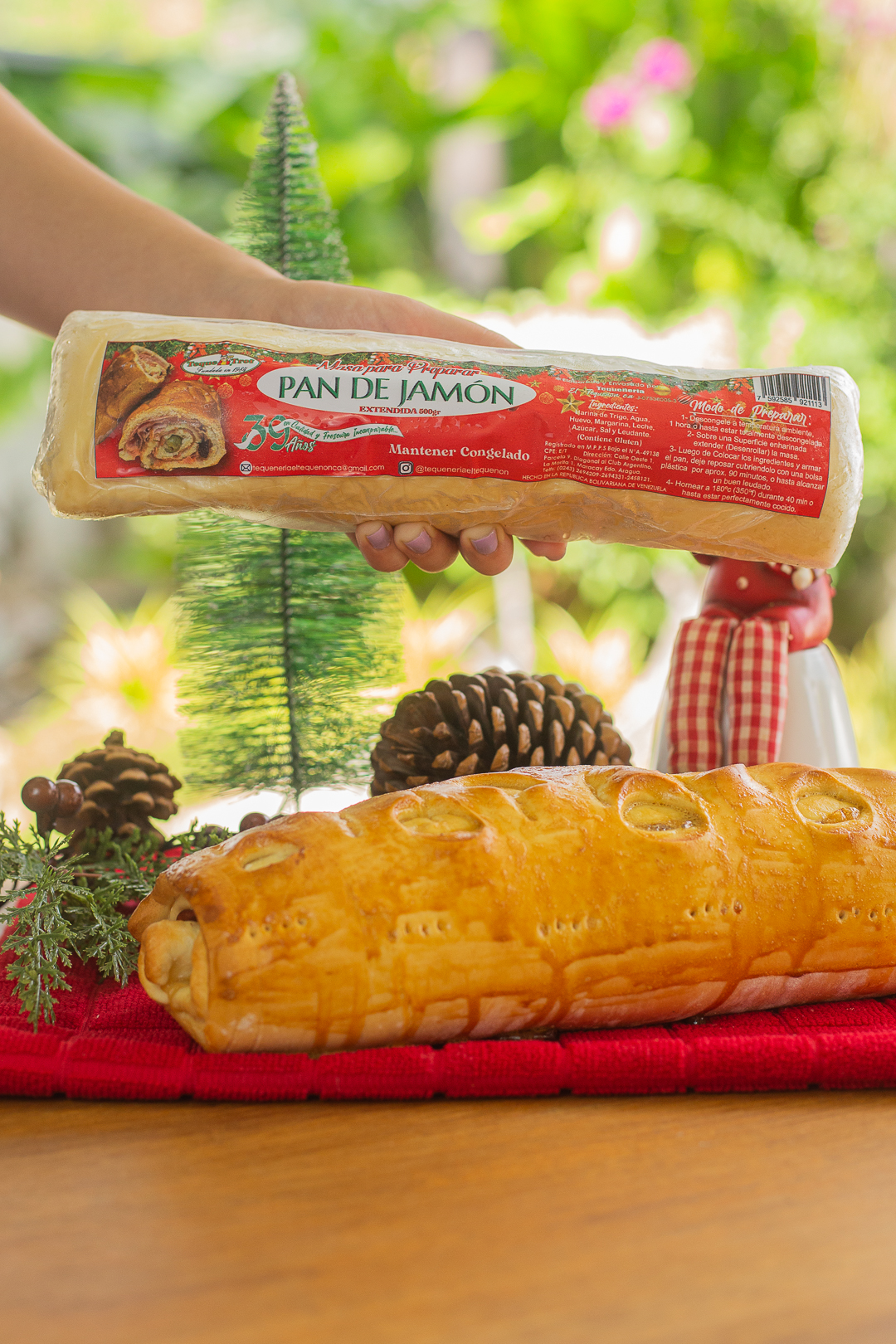 Masa para Pan de Jamon 500g