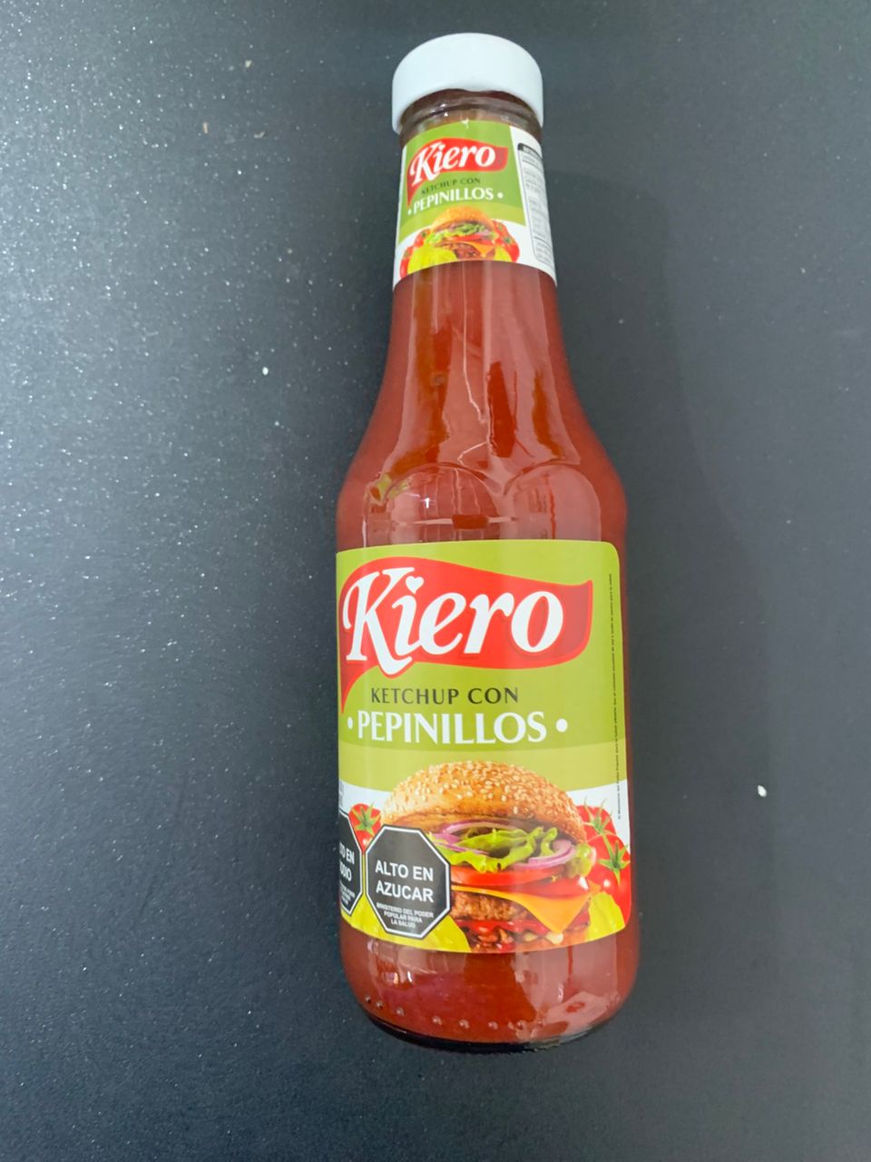 Salsa Ketchup con Pepinillo KIERO 380g