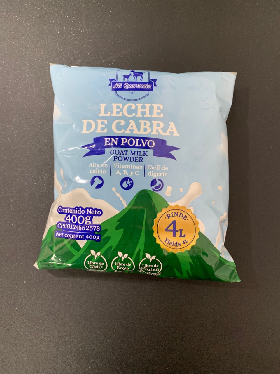 Leche de Cabra en Polvo Mi Querencia400g
