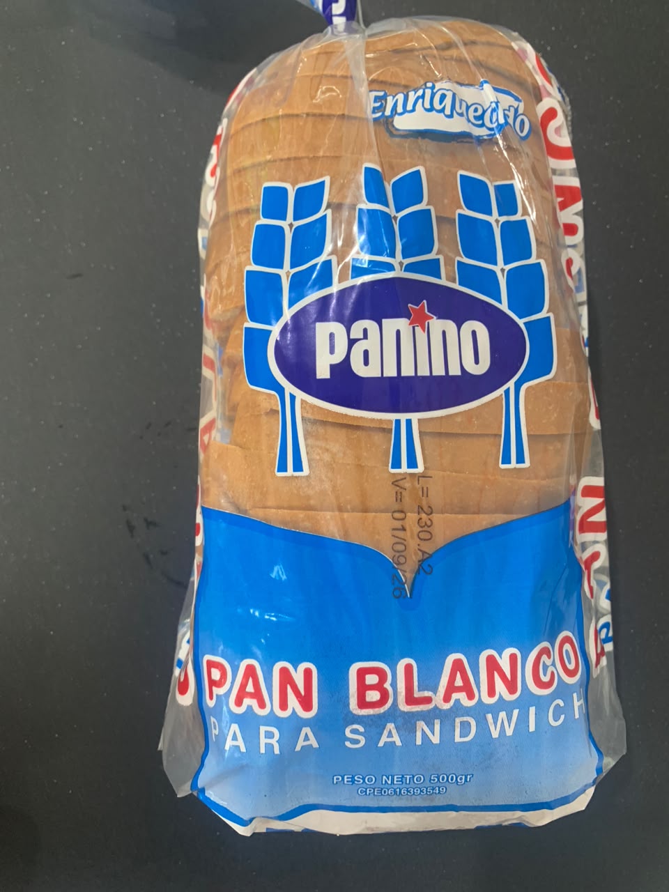 Pan Panino Sandwich  500g