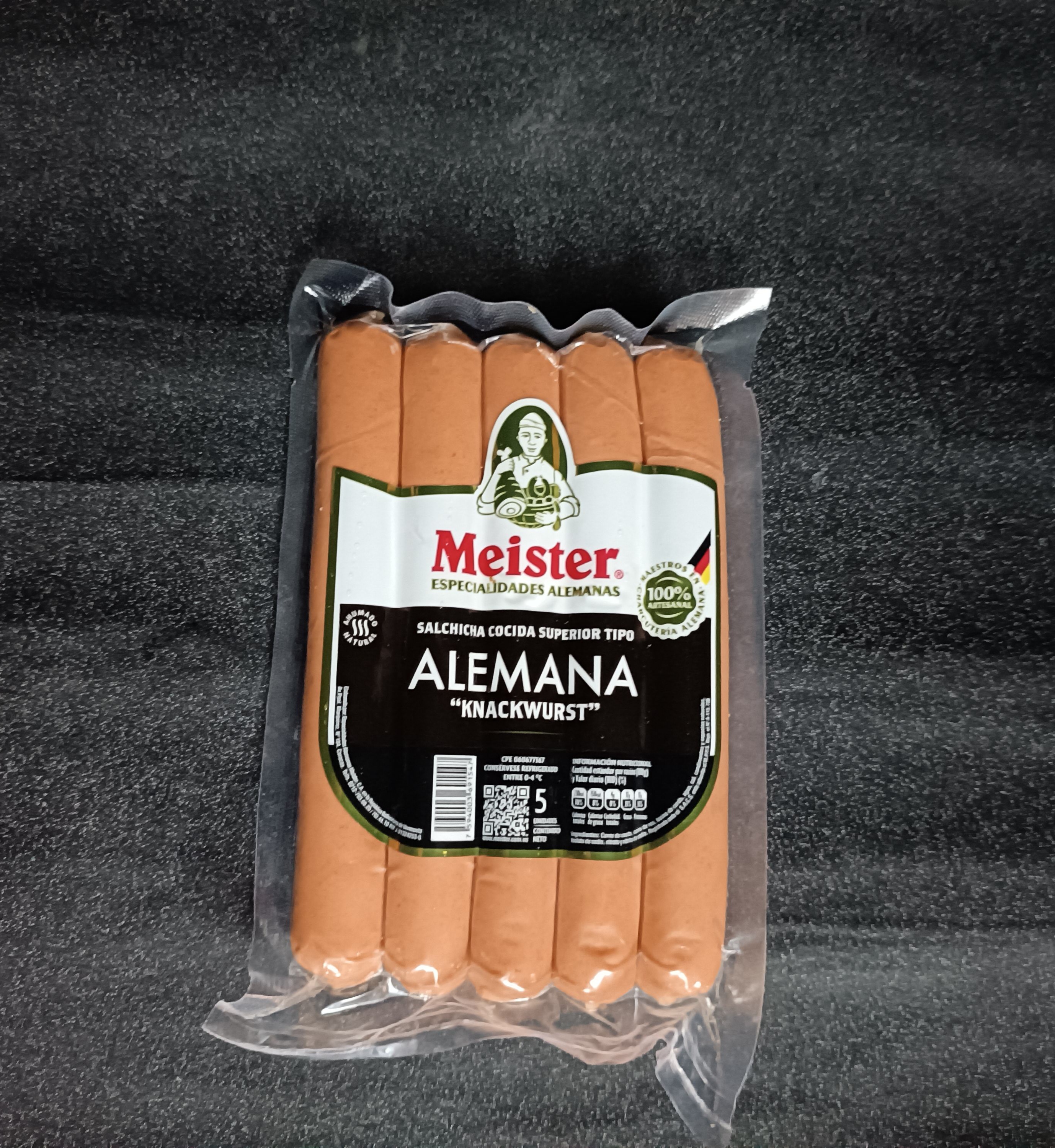 Salchicha Alemana Meister 5 und