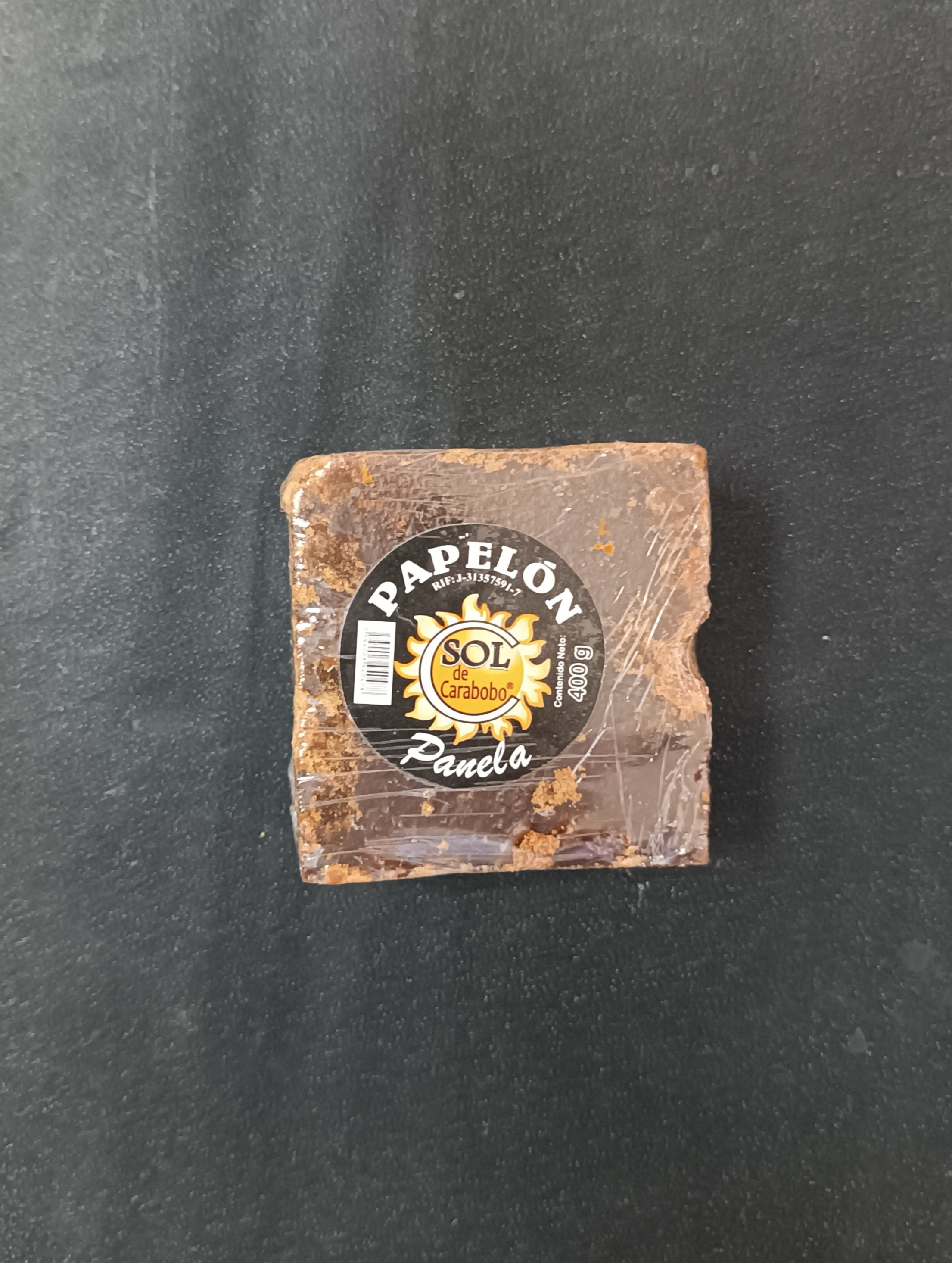 Papelon Sol de Carabobo 450g