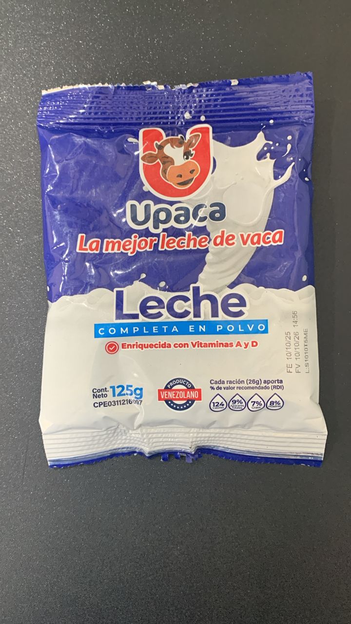 Leche Completa Upaca 125g
