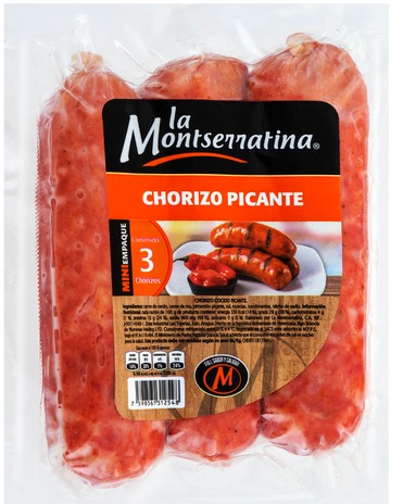 Chorizo Picante Minipack Montserratina
