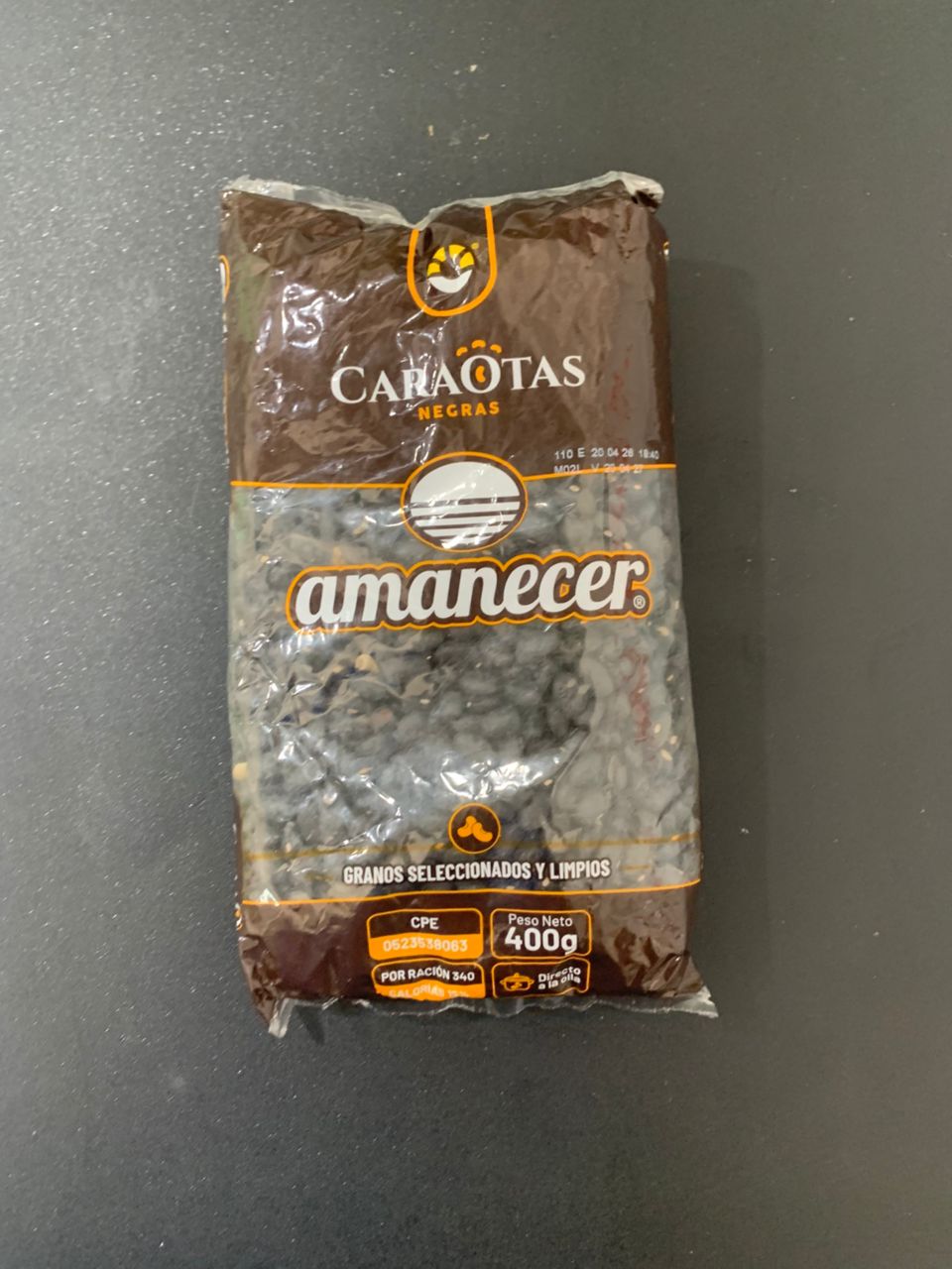 Caraotas Negras Amanecer 400g