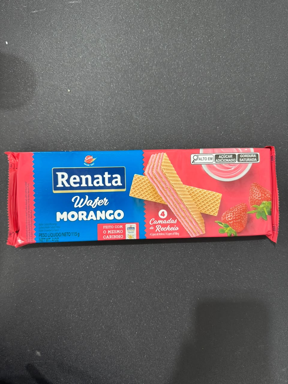 Galletas Renata Wafer Strawbeery 115g