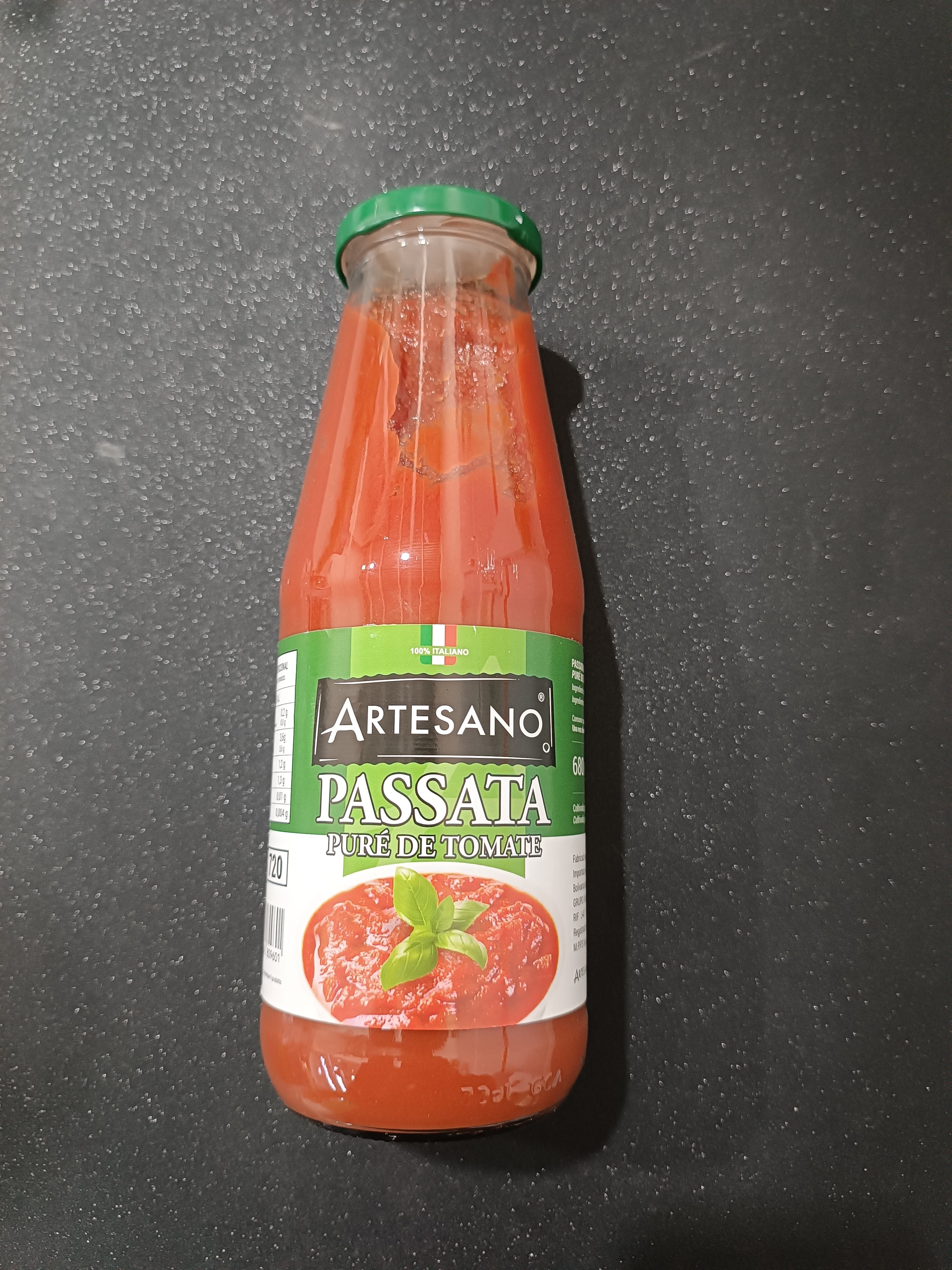 Passata de Tomate Artesano 680gr