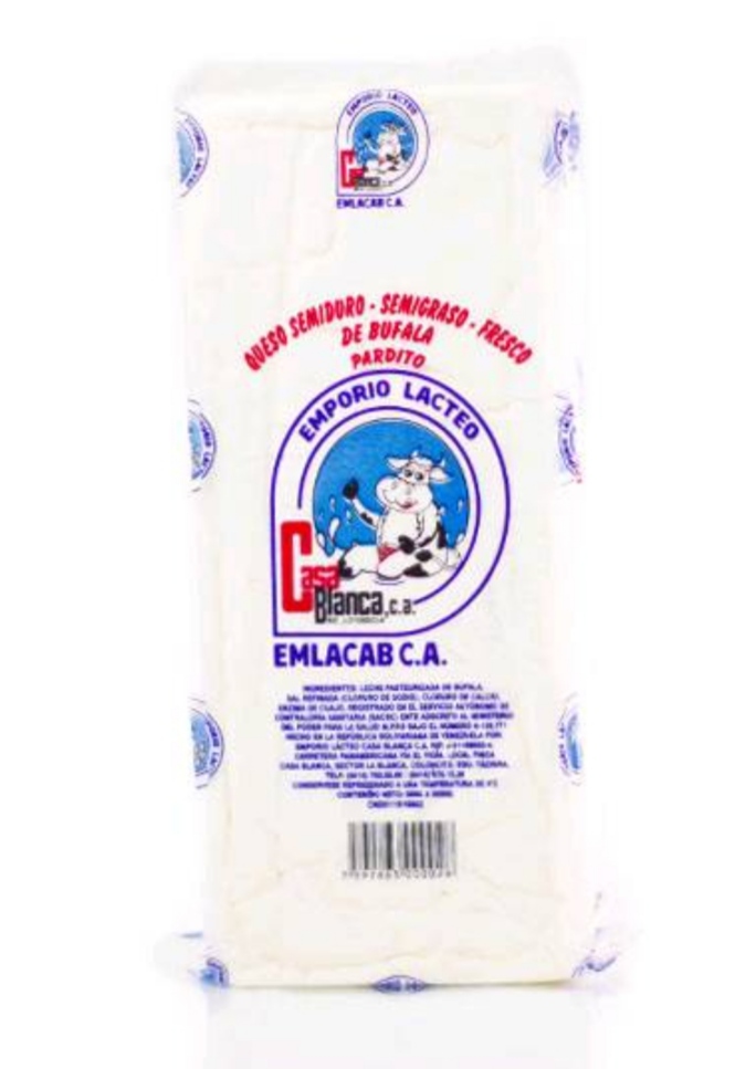 Queso Pasteurizado Pardito kg