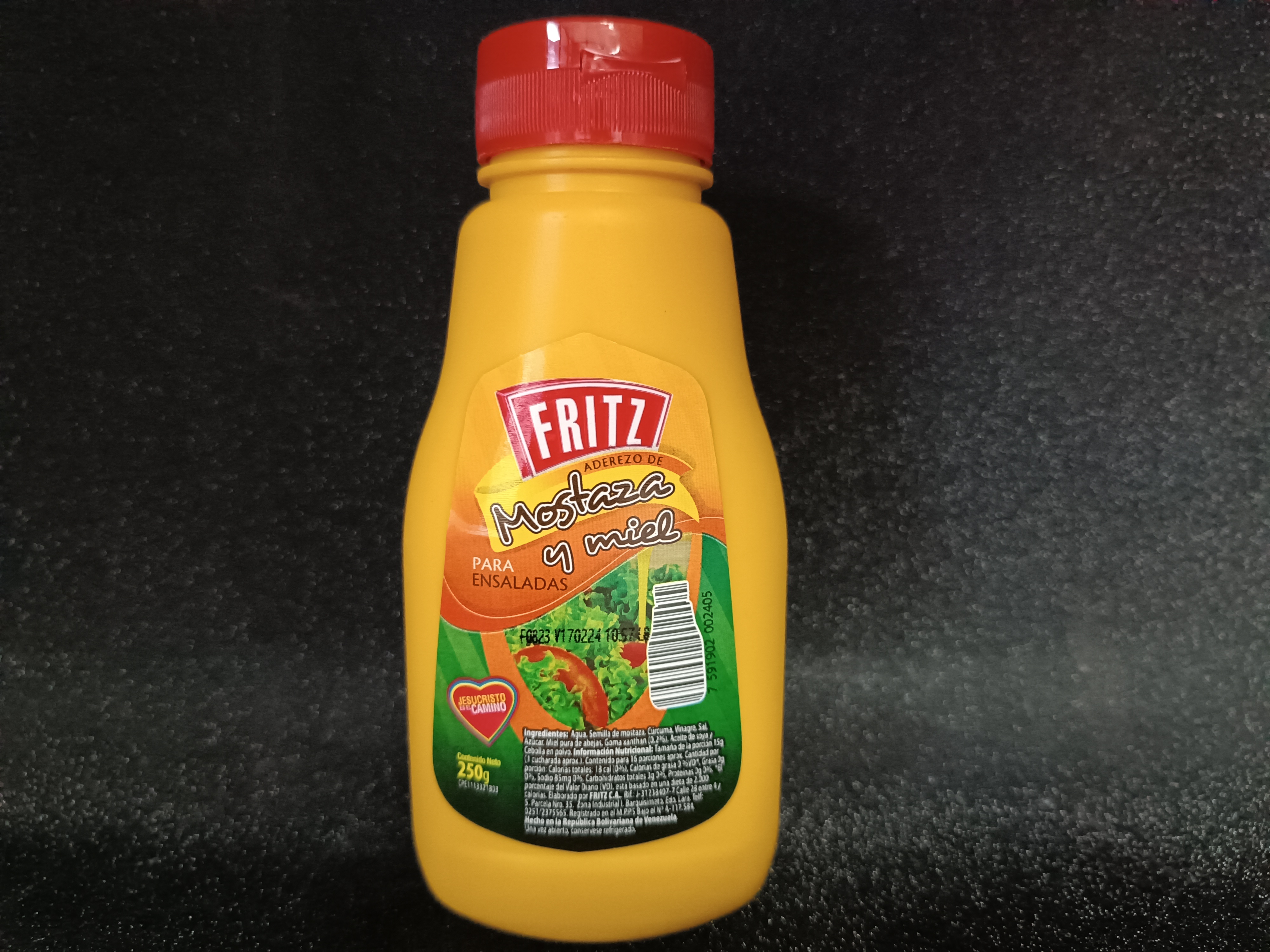 Mostaza y Miel  FRITZ 250 g