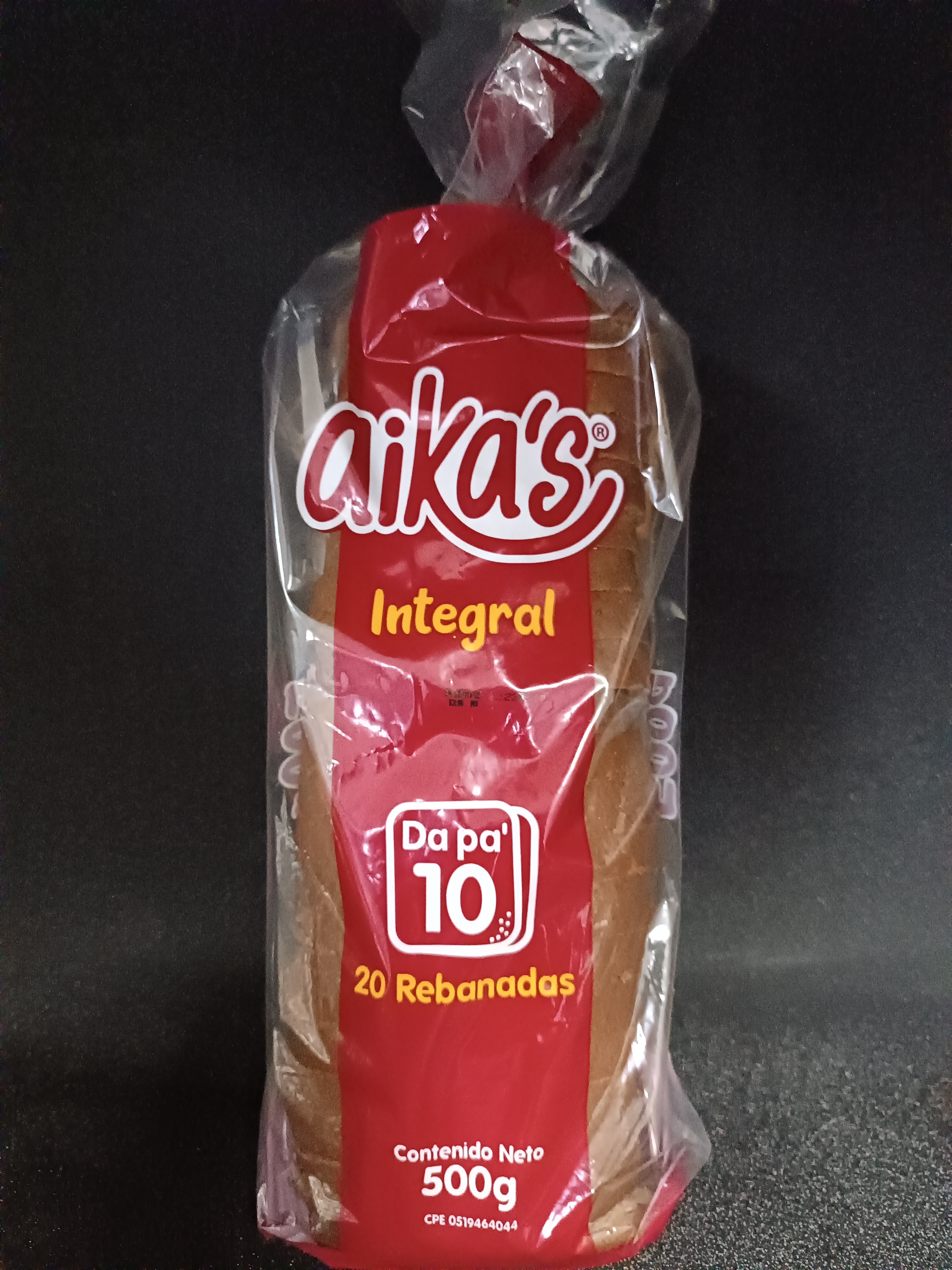 Pan Sandwich Integral aikas 500g