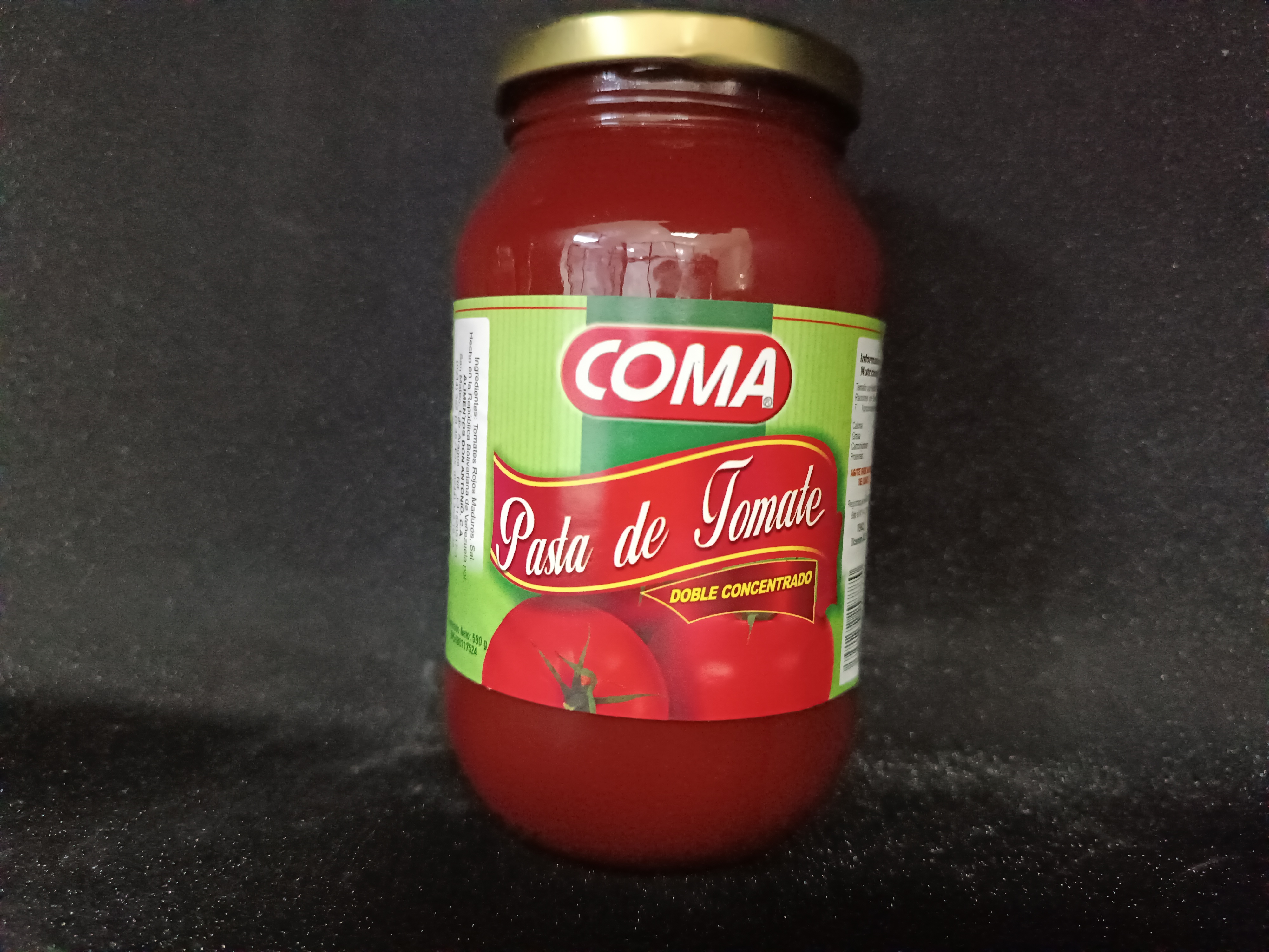 Pasta de Tomate Coma 500g