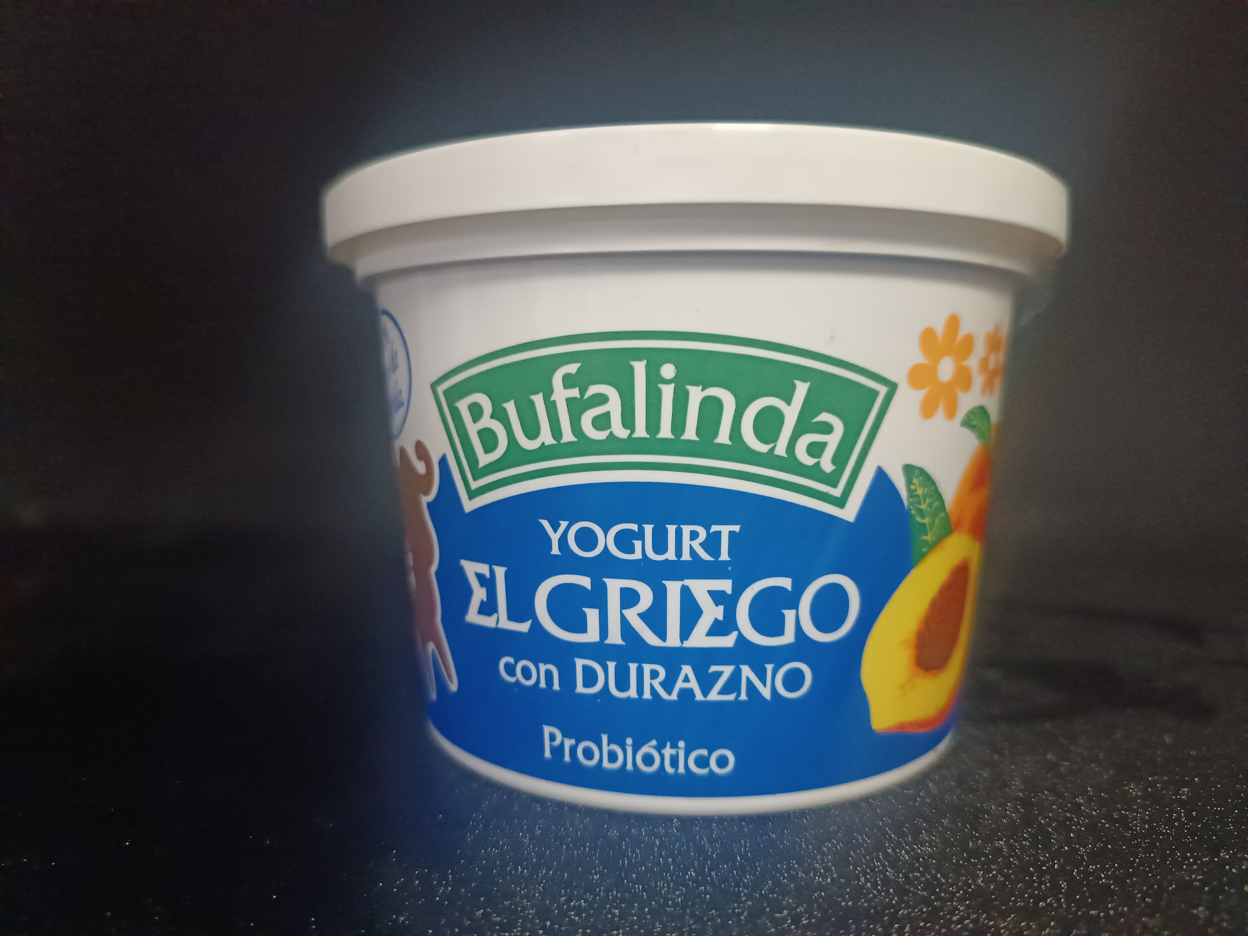 Yogurt Griego Bufalinda Durazno 500g