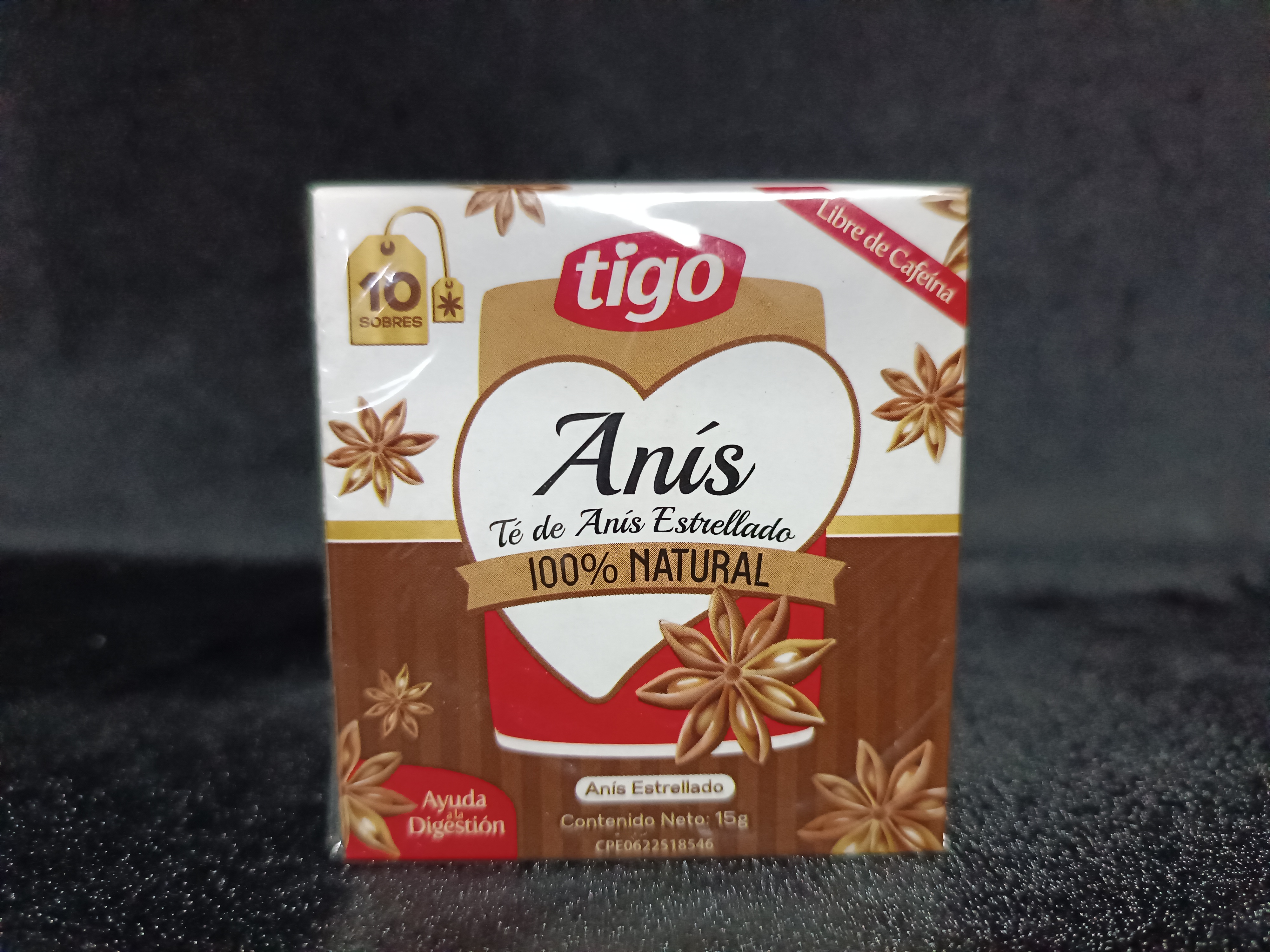 Infusion Tigo Anis Estrellado 15gr